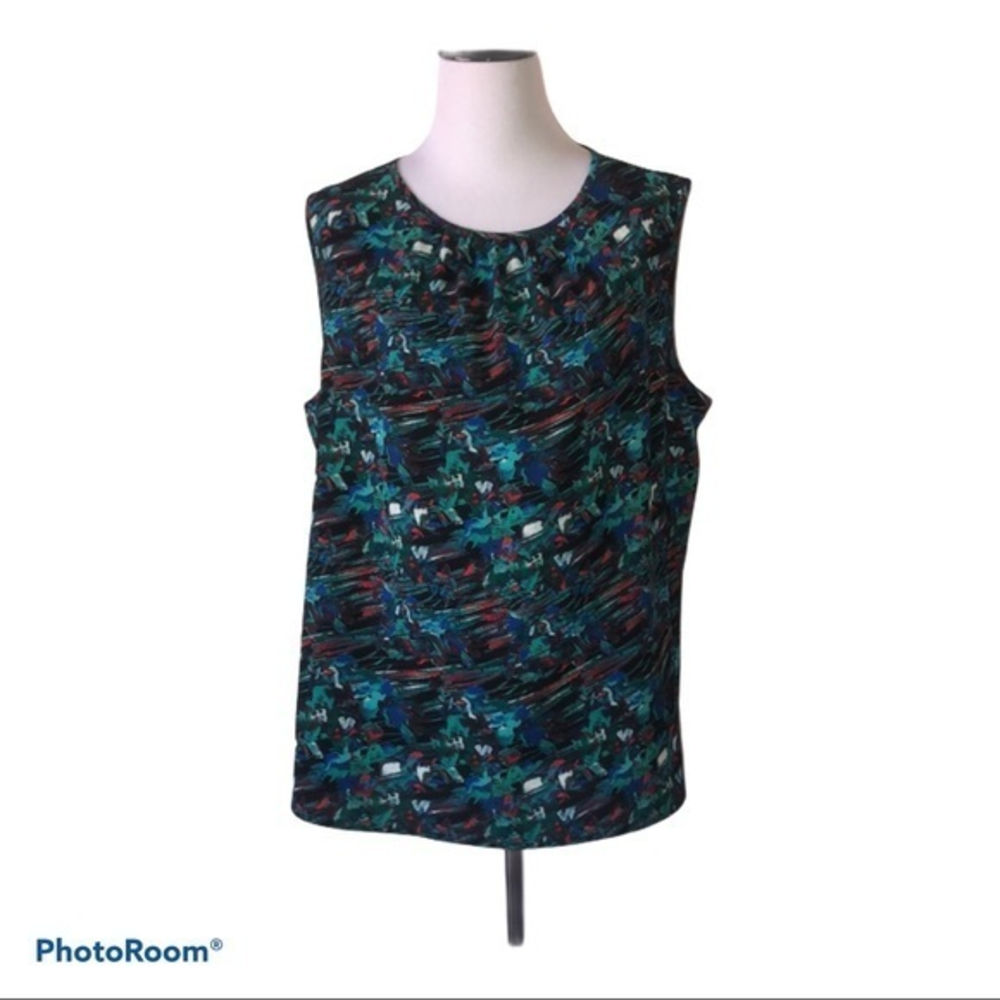 Tahari Arthur s Levine women’s large sleeveless blouse‎